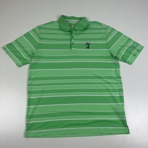 Nike Golf Mickey Mouse Polo Short Sleeve Green Zonal Cooling Size Medium